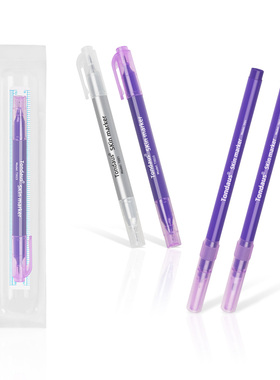韩式纹绣紫色定位记号笔漂唇定型防水笔设计唇线定位笔