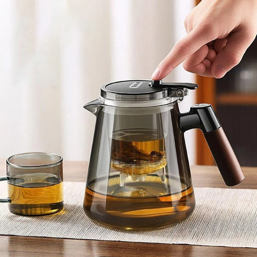 耐高温高硼硅飘逸杯一件过滤茶水分离泡茶壶家用功夫茶具套装