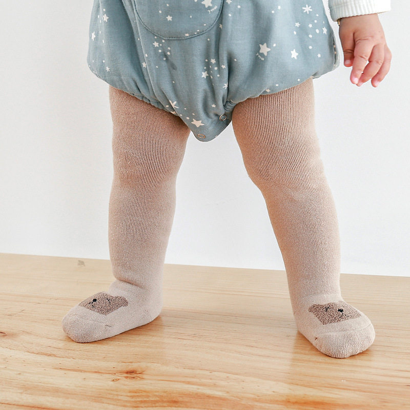 儿童连裤袜男童女童打底裤婴儿袜子宝宝长袜新生儿打底袜卡通春秋