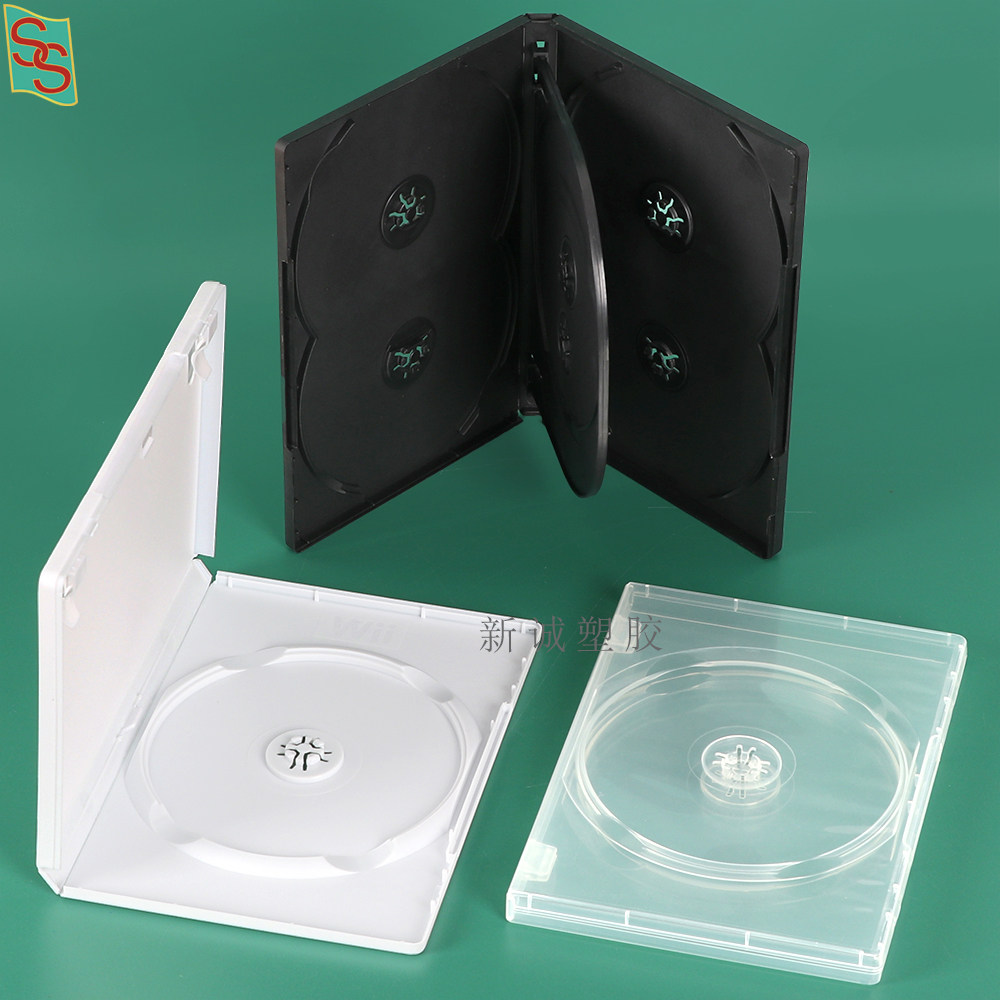 14mm透明塑料光盘盒DVD光碟收纳盒可插内页 单碟多碟黑色DVD/CD盒,办公设备/耗材/相关服务,光盘袋/光盘盒,淘宝优惠券,粉丝福利购,淘宝优惠卷