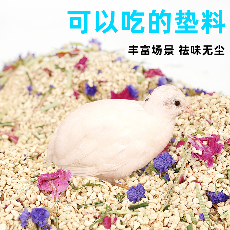 冠之亚芦丁鸡垫料玉米芯花草垫料