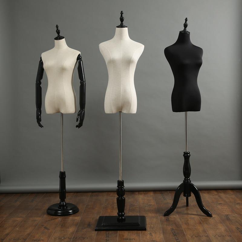 模特道具女半身人台服装店模特拍照婚纱橱窗展示架全身架人体