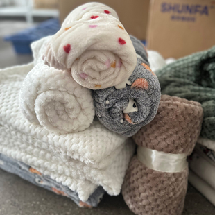 微瑕疵毛毯特价 清仓宠物毛毯午休毯宿舍毯空调毯猫咪小被子小狗垫