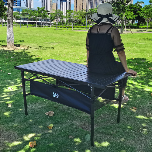 秋野驴折叠桌新款高端加固方管桌