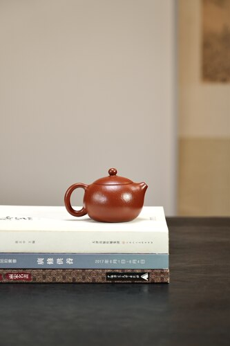 闪购 宜兴紫砂壶全手工朱泥小西施壶135CC家用紫砂泡茶壶功夫茶具