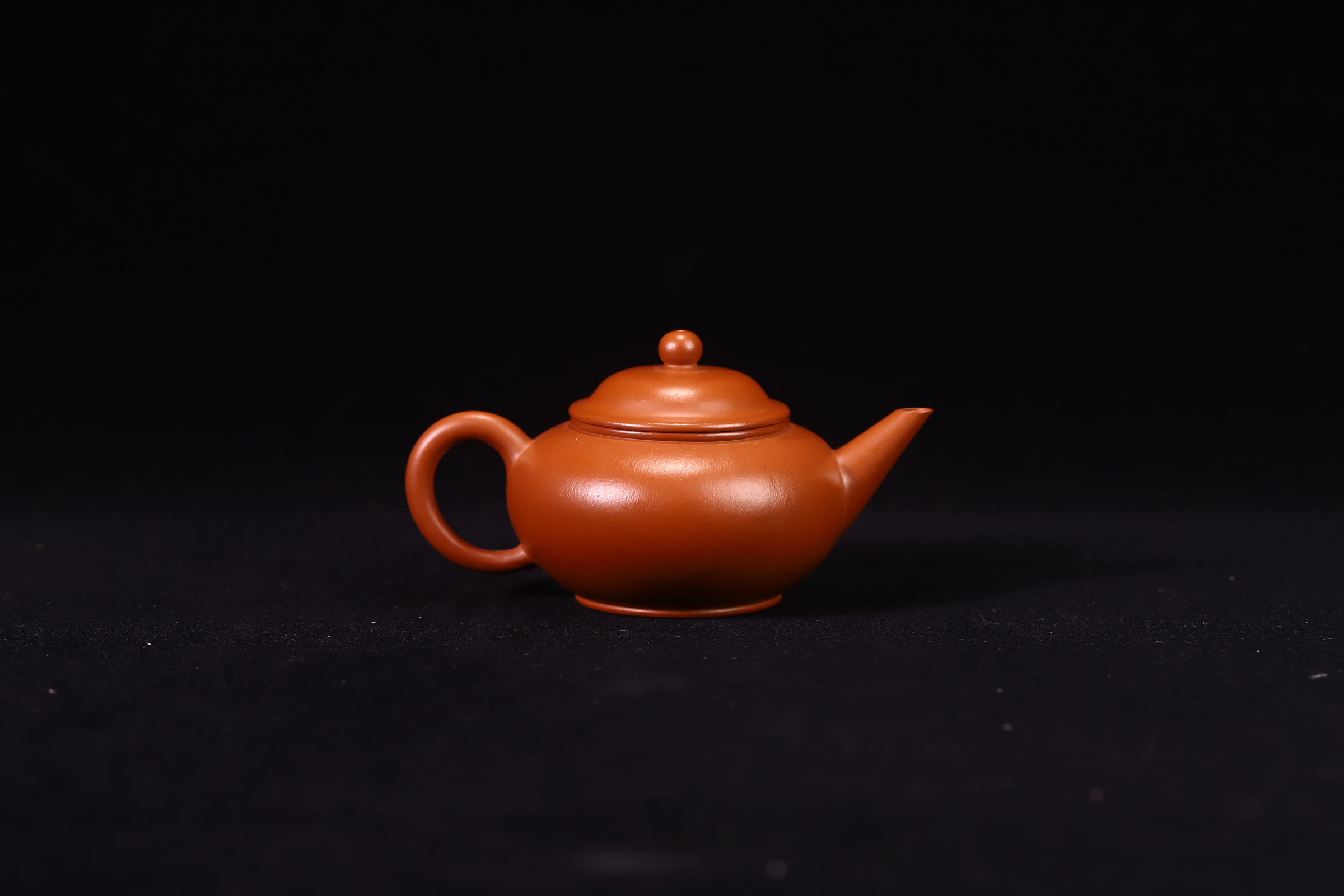 闪购 宜兴紫砂壶全手工赵庄朱泥迷你水平壶80CC家用紫砂泡茶壶