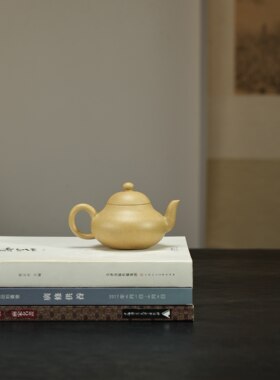 闪购 宜兴紫砂壶全手工本山绿泥梨形壶170CC家用紫砂泡茶壶茶具