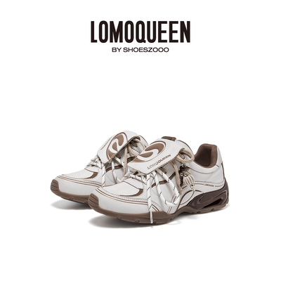 SHOESZOOO2025新款秋冬季女鞋厚底增高德训鞋女休闲运动阿甘鞋子