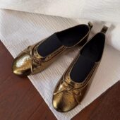 unfolio26春夏新款 Daphne松紧带深口芭蕾鞋