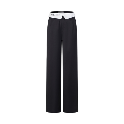 Three Quarters24新蝴蝶结logo针织背心LOGO 刺绣缎感裤木兰合集