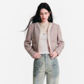 2026SS Diana Vevina 欧根纱花边小香风外套