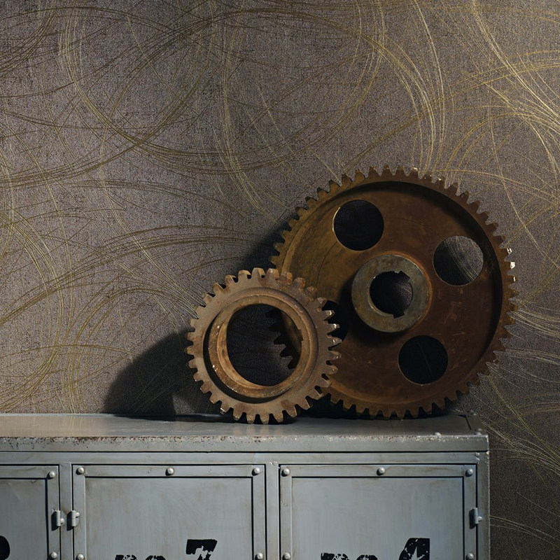 德国玛堡marburg 53323 现货北欧轻奢壁纸金属质感电视背景墙纸