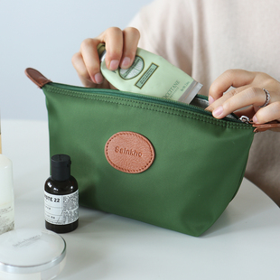 sainkho山叩尼龙化妆包女式防水洗漱包小号便携化妆品收纳包旅行