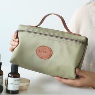 sainkho山叩尼龙化妆包女式防水洗漱包小号便携手提收纳包旅行款