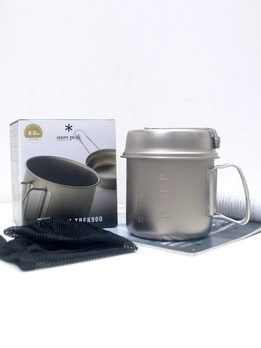 Xuefeng Snow Peak Trek 700/900/1400 Титановый сплав Плита из комбинированного горшка и труб Multi -Purpes