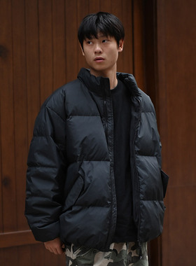 DRIVESTRAIGHT 生活系列：90白鸭绒羽绒服面包服锁温羽绒外套男女