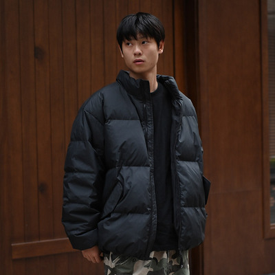 DRIVESTRAIGHT 生活系列：90白鸭绒羽绒服面包服锁温羽绒外套男女