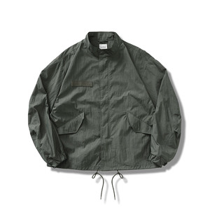 风衣夹克宽松外套男女 D51短款 DRIVESTRAIGHT 24AW支线军事工装