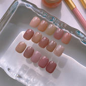 檀粉系列甲油胶putone putone冰肌百搭打底裸透美甲色胶梧桐tone