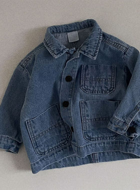 牛仔外套男女宝宝时尚童外穿衣