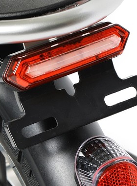 电动车折叠代驾车36v48v60vLED刹车灯行车灯转向尾灯红蓝爆闪通用