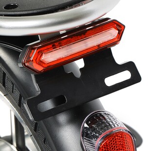 电动车折叠代驾车36v48v60vLED刹车灯行车灯转向尾灯红蓝爆闪通用