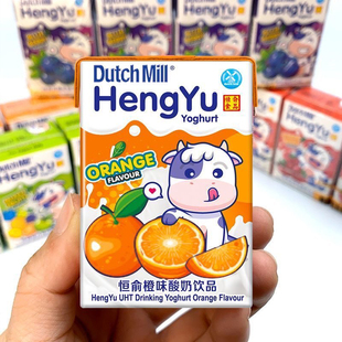 泰国进口dutch mill达美酸奶恒俞果味酸奶饮品90ml儿童学生早餐奶