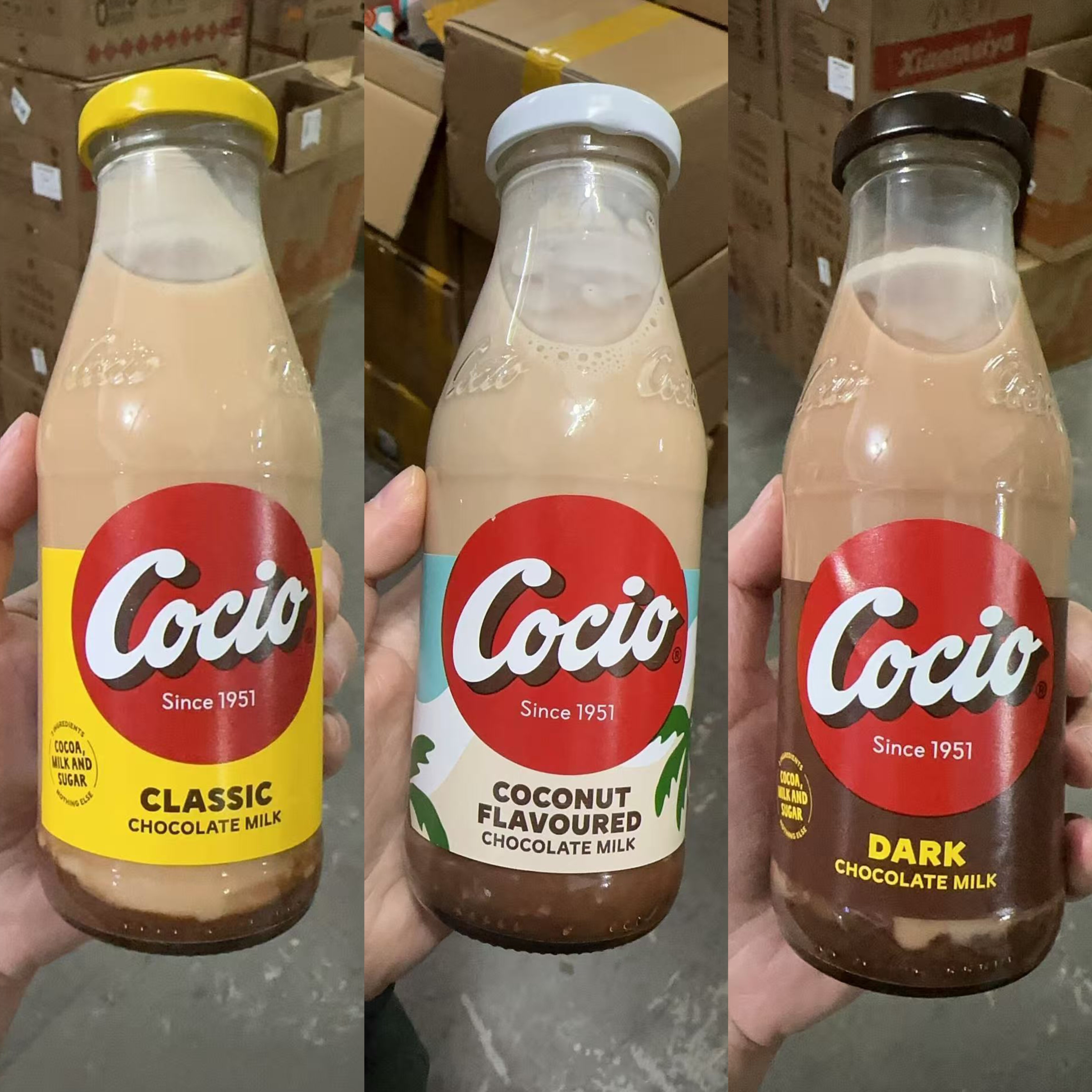 可酷优经典巧克力牛奶醇黑巧克力牛奶 Cocio阿尔乐牛奶饮料270ml