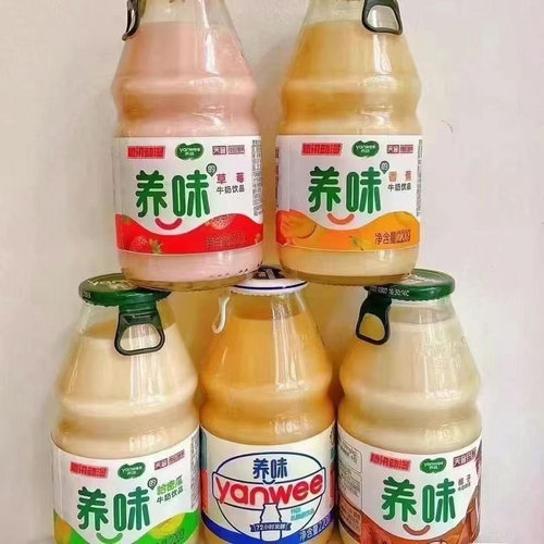 养味牛奶草莓牛奶香蕉芒果哈密瓜椰子饮料瓶装一整箱搭配早餐奶