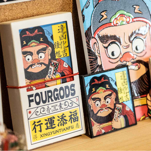 四象风物钟馗艾草香囊
