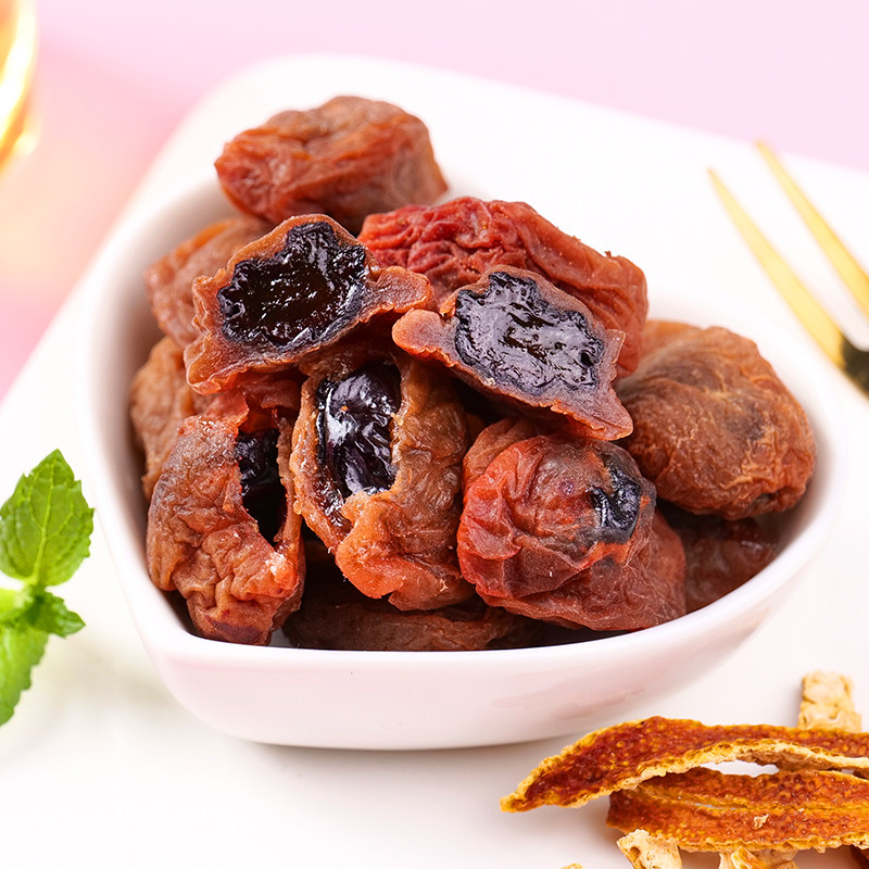 富崎乐酸甜无核青梅子肉干果脯蜜饯孕妇休闲食品开胃办公室小零食