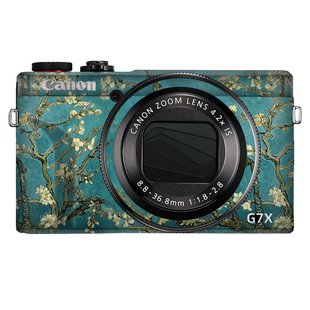 适用于佳能G7X3相机机身全包保护贴膜防尘防磕碰不留痕卡通碳纤维