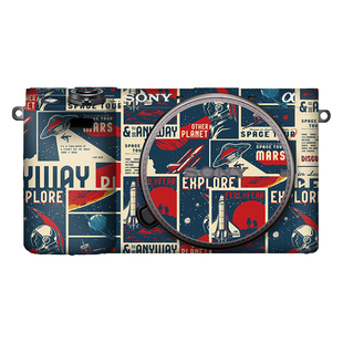 适用于索尼A6400/A6300相机贴纸A7R3/A9/A7C/RX100M6/M7贴膜A6700