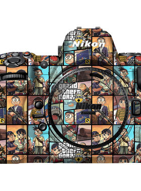 适用于尼康Z8相机贴纸nikon z8机身保护膜卡通全包贴膜碳纤维贴皮