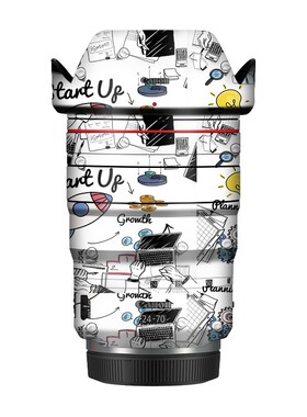 适用于佳能RF24-70F2.8全包保护贴膜相机保护贴皮机身贴纸碳纤维