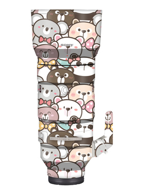 适用于索尼FE100-400GM镜头贴膜防刮花镜头全包保护膜卡通国潮DIY