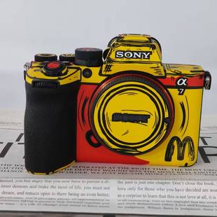 适用于索尼A7M5相机保护贴膜 sony索尼A7M5机身卡通保护贴膜