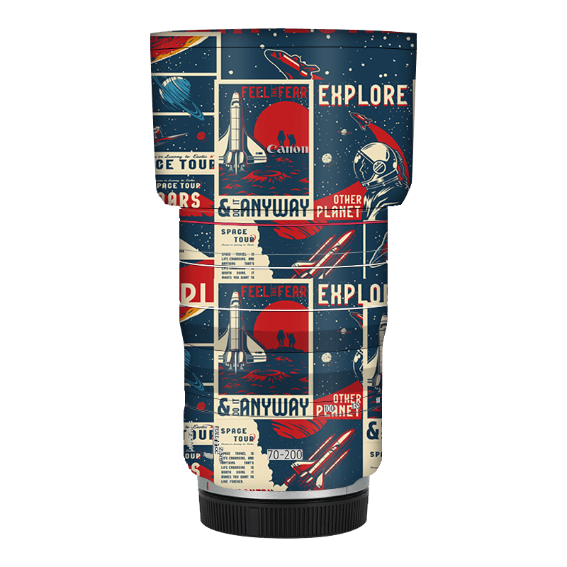 适用佳能镜头贴膜保护膜