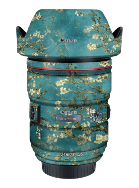 适用于佳能EF24-70F2.8二代镜头贴纸 2470镜头保护膜  碳纤磨砂膜