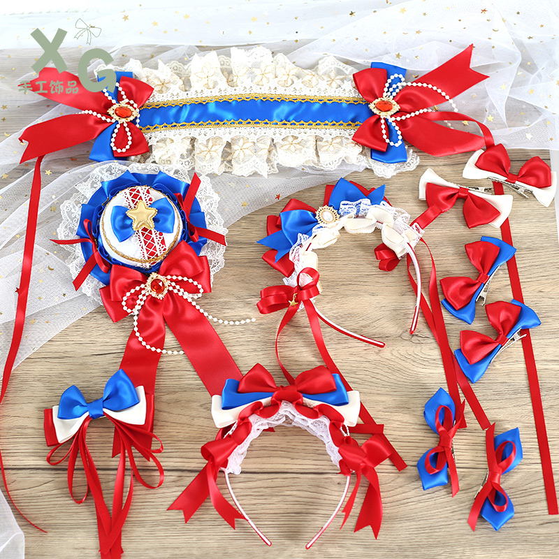 【原创】洛丽塔白雪公主套装Lolita发带