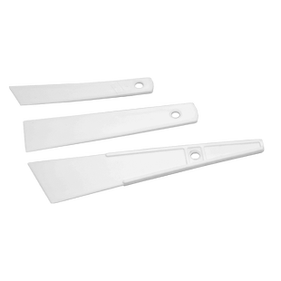 手工皮具DIY工具 床面剂CMC胶水刮板 日式平边斜边刮胶片上胶片