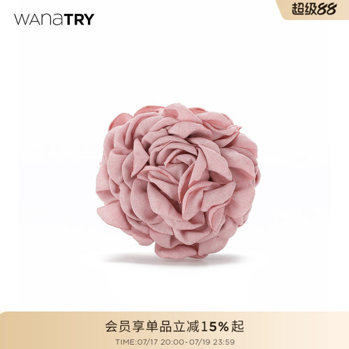 wanatry花朵法式复古点缀发夹