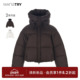 wana 简约女上衣外套 新款 try超轻90连帽白鸭绒短款 羽绒服2025冬季