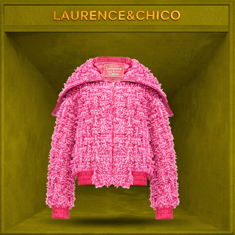 【秋冬新品】LC媚媚手工抽纱披肩钉珠外套，粉红（限量77件新品）,女装/女士精品,短外套,淘宝优惠券,粉丝福利购,淘宝优惠卷