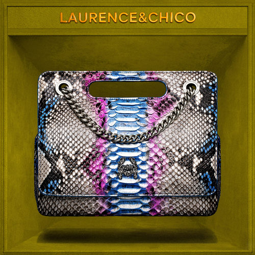 Laurence&Chico珍贵蛇皮大容量