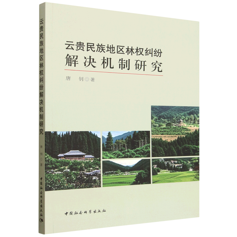 云贵民族地区林权纠纷解决机制研究