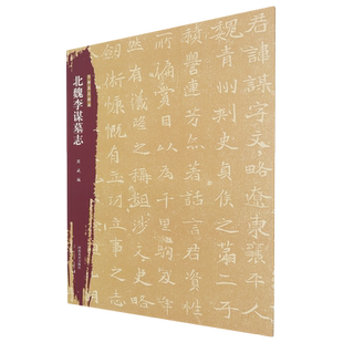 北朝墓志精选.北魏李谋墓志