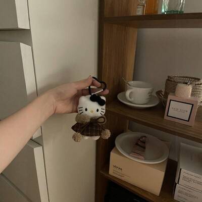 猫猫包包挂件小玩偶书包挂件毛绒挂饰可爱猫猫公仔挂件装饰