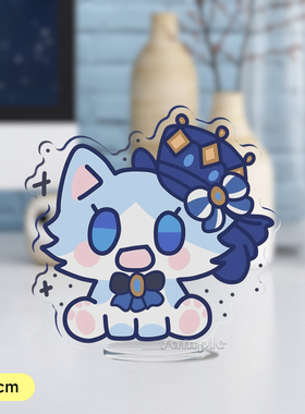 二次元周边原神猫猫立牌纳西妲芙卡洛斯雷泽八重神子雷神凌华礼物