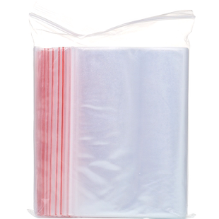 自封袋密封袋0#-12#透明pe袋加厚塑料袋实验室用取样分装袋大中小号